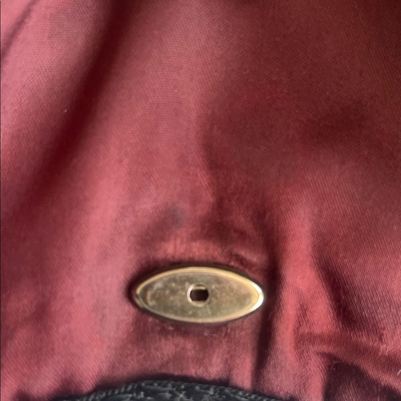 Vintage Black Velvet Evening Bag Made in Italy for Sears 50s/60s Braided Trim - Picture 7 of 11